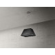 ELICA Campana isla  IKONA LIGHT BL MAT/F/60. PRF0165082. Ancho 60 cm, Negro, Clase C